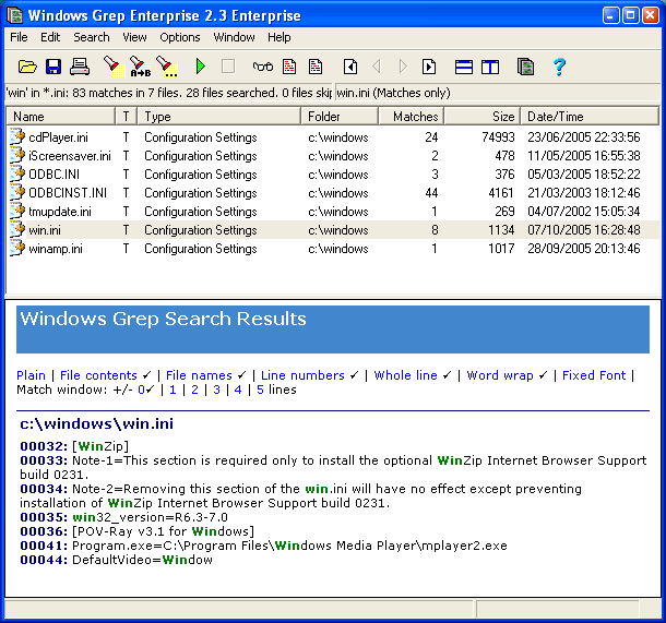 Search text in files windows 10 cmd